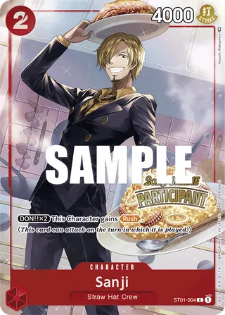 Sanji (Included in Online Regional Participation Pack Vol.1)