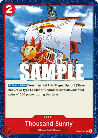 Starter Deck 1 - Straw Hat Crew