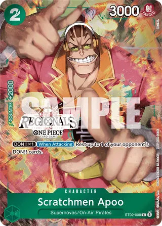 Scratchmen Apoo (Offline Regional Participation Pack 2024 Vol. 1)