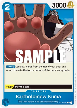 Starter Deck 3 - The Seven Warlords of the Sea