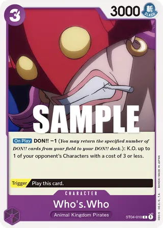 Starter Deck 4 - Animal Kingdom Pirates