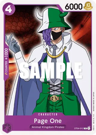 Starter Deck 4 - Animal Kingdom Pirates