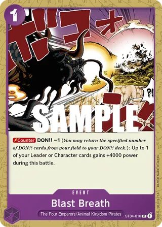 Starter Deck 4 - Animal Kingdom Pirates