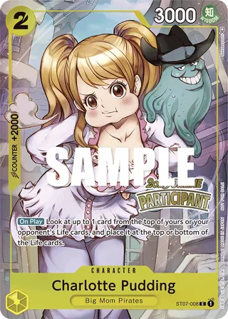 Charlotte Pudding (Included in Online Regional Participation Pack Vol.1)