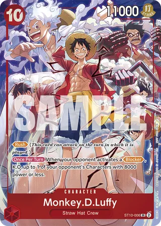Monkey.D.Luffy (ONE PIECE DAY Dallas Card Game Celebration)