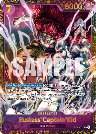 Eustass"Captain"Kid (Regional 2024 wave1)
