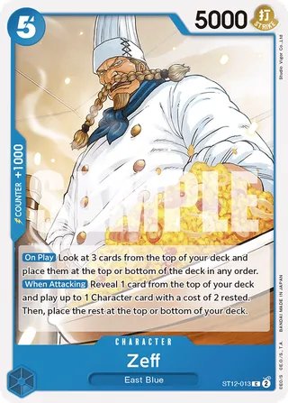 Starter Deck 12 - Zoro and Sanji