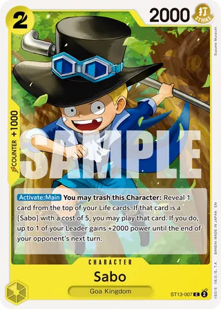 Sabo (Pirate Foil)