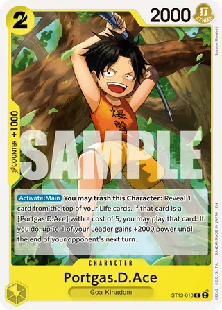 Portgas.D.Ace (Pirate Foil)