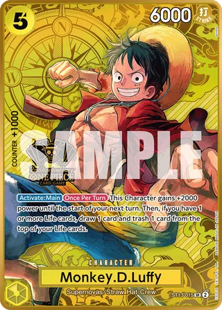 Monkey.D.Luffy (Japanese 2nd Anniversary Set)