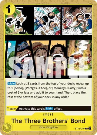 The Three Brothers' Bond (Pirate Foil)