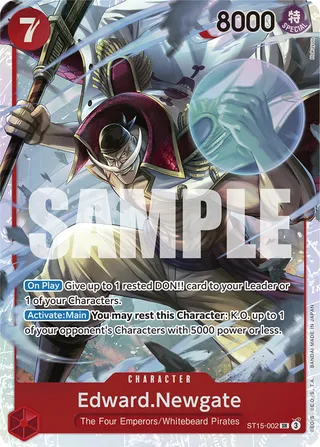 Starter Deck 15 - Red Edward.Newgate