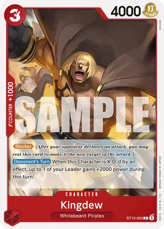 Starter Deck 15 - Red Edward.Newgate