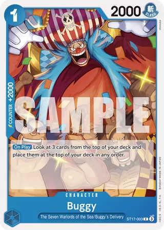 Starter Deck 17 - Blue Donquixote Doflamingo