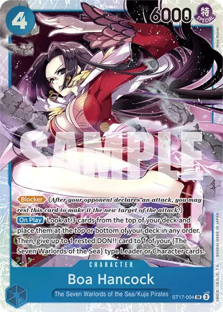 Starter Deck 17 - Blue Donquixote Doflamingo