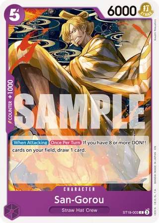 San-Gorou (Pirate Foil)