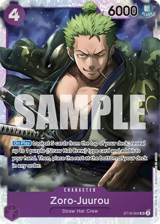 Starter Deck 18 - Purple Monkey.D.Luffy