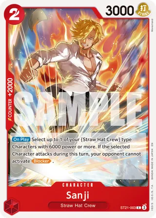 Sanji (Pirate Foil)