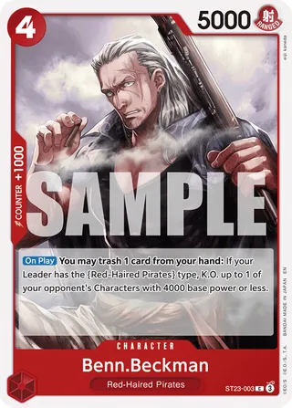 Starter Deck 23 - RED Shanks