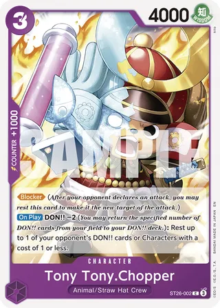 Starter Deck 26 - PURPLE/BLACK Monkey.D.Luffy