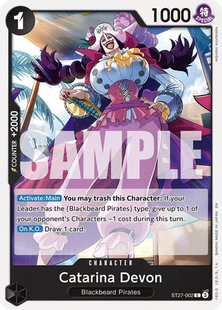 Starter Deck 27 - BLACK Marshall.D.Teach
