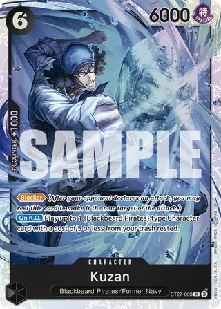 Starter Deck 27 - BLACK Marshall.D.Teach