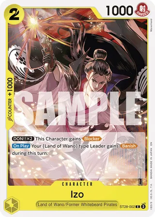 Starter Deck 28 - GREEN/YELLOW Yamato