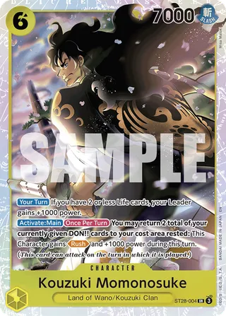 Starter Deck 28 - GREEN/YELLOW Yamato