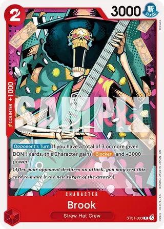 Starter Deck 31 - RED Monkey.D.Luffy
