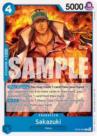 Starter Deck 33 - BLUE Kuzan