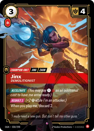 Jinx, Demolitionist