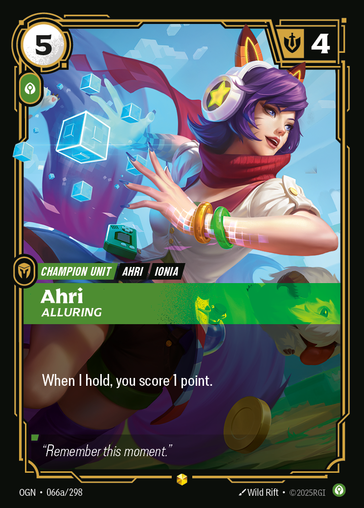 Ahri, Alluring