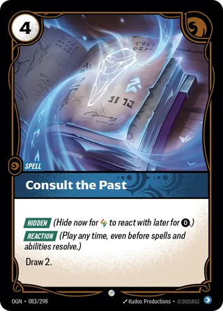 Consult the Past