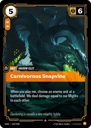 Carnivorous Snapvine