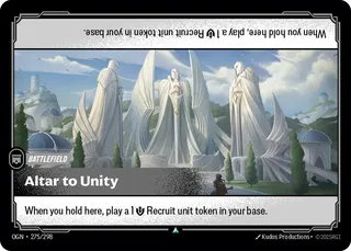 Altar to Unity