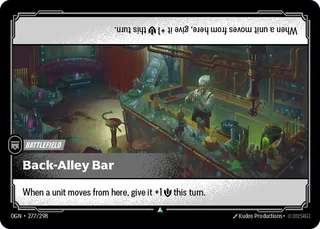 Back-Alley Bar