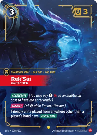 Rek'Sai, Breacher