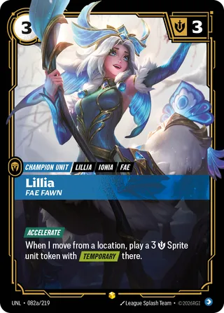 Lillia, Fae Fawn