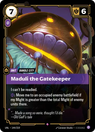 Maduli the Gatekeeper