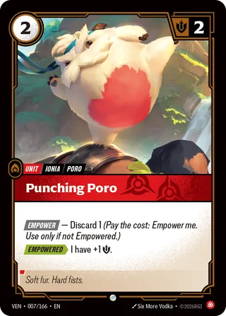 Punching Poro