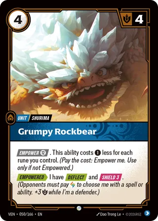 Grumpy Rockbear