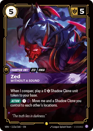 Zed, Without a Sound