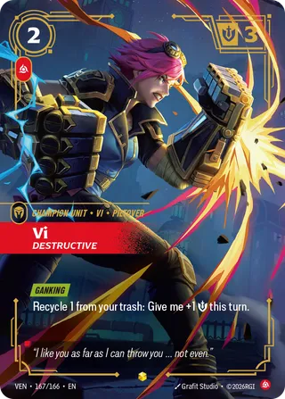 Vi, Destructive