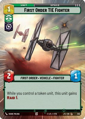 First Order TIE Fighter (Hyperspace)