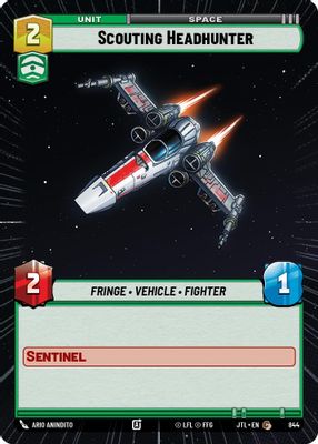 Scouting Headhunter (Hyperspace Foil)