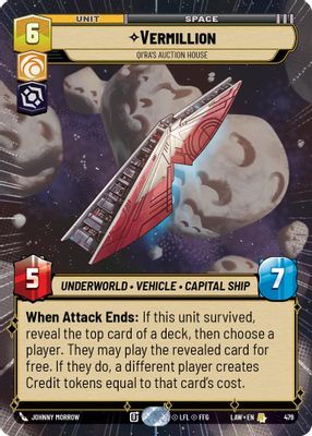 Vermillion - Qi'Ra's Auction House (Hyperspace)