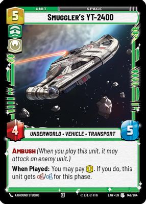 Smuggler's YT-2400