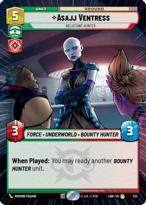 Asajj Ventress - Reluctant Hunter (Hyperspace)