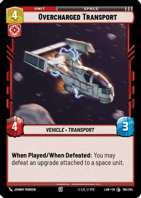 Overcharged Transport