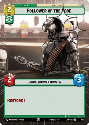 Follower of the Code (Hyperspace Foil)